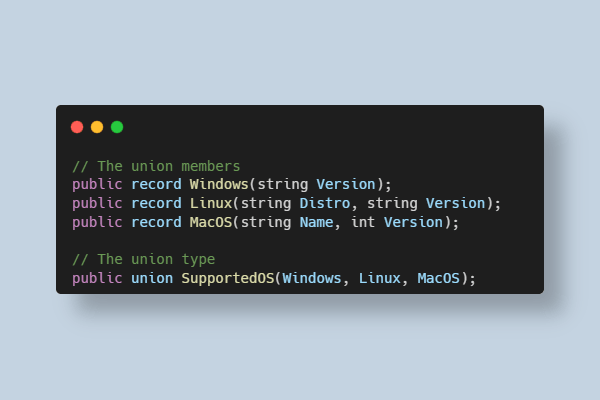 .NET (OK, C#) finally gets union types🎉: Exploring the .NET 11 preview - Part 2