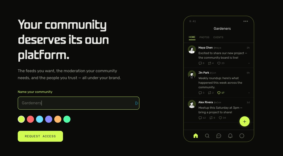 As X shuts down Communities, Acorn debuts an alternative that puts creators in control | TechCrunch
