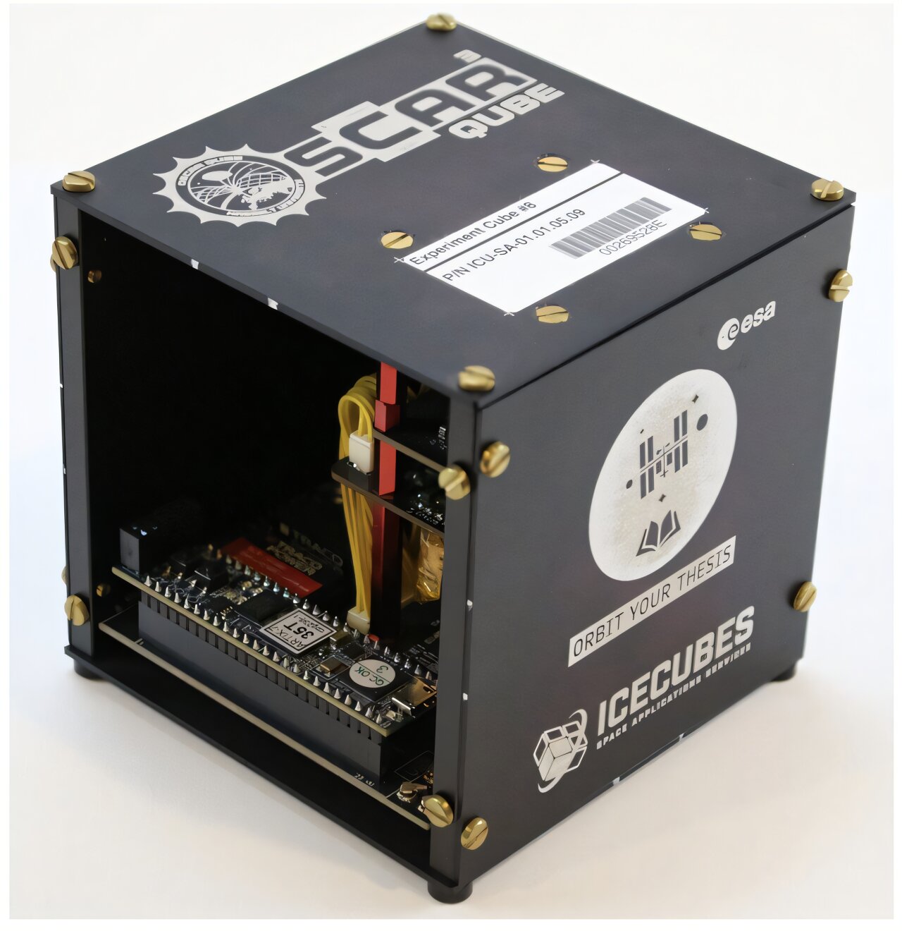 Resilient quantum sensor monitors Earth's magnetic field from space for 10 months