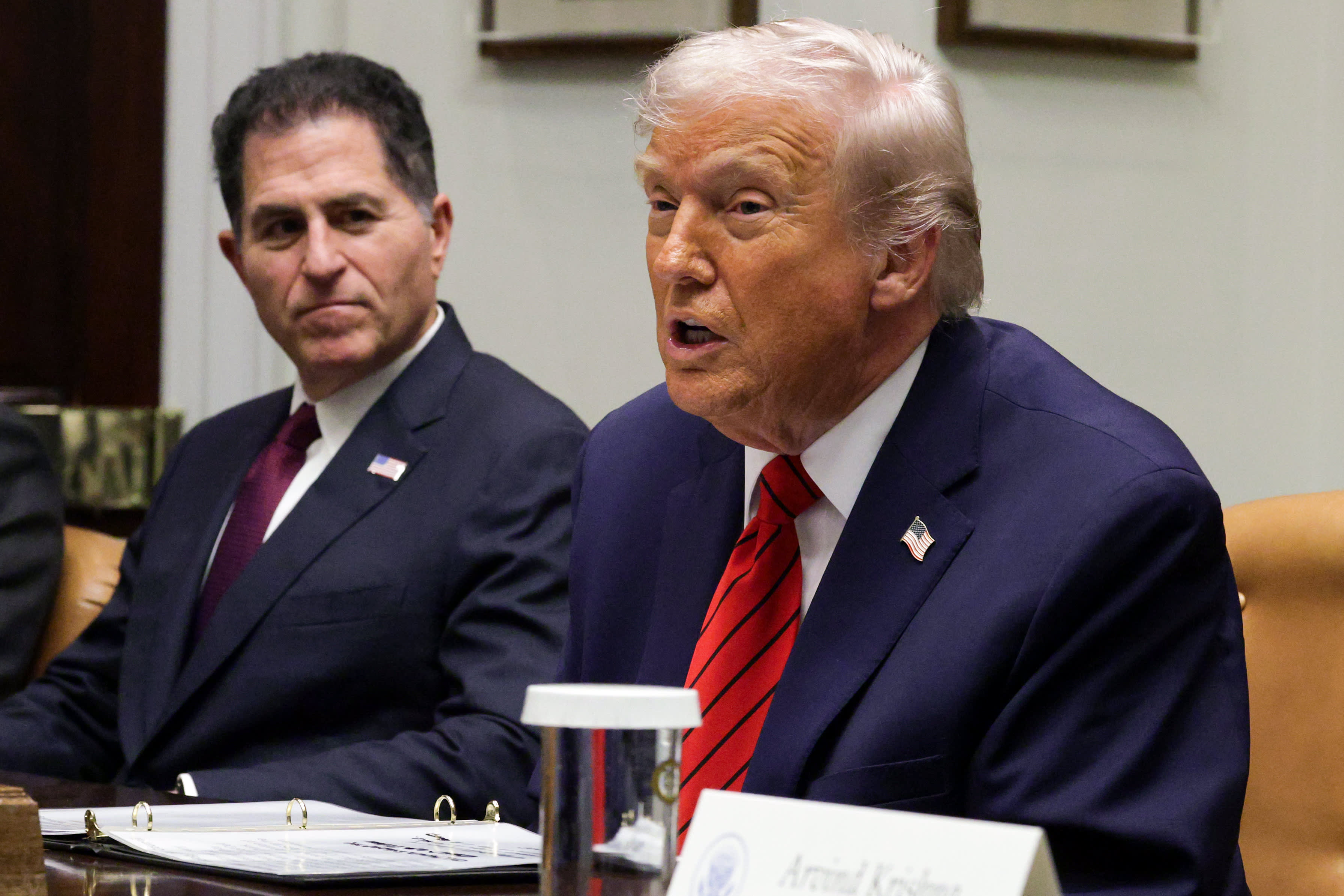 Michael Dell courted Trump early. His company has reaped rewards